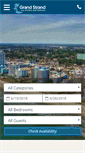 Mobile Screenshot of grandstrandvacationsandrentals.com